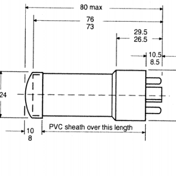 ZP1481 Geiger Muller Tube - Alrad